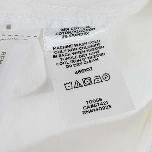 LOFT Blogger Fav Cotton White Shorts Size 6 Excellent Condition - Picture 7 of 8